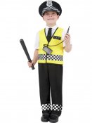 Polis Kostym, Barn Maskeraddrkt, Strl L