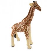 Giraff uppblsbar - 74cm hg, 65cm bred