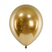 Ballonger Chrome, Guld - 50st