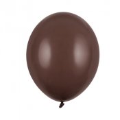 Ballonger Pastell Mrkbrun - 10st