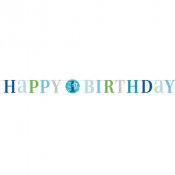 Girlang Happy 1st Birthday Bl - 1,8m