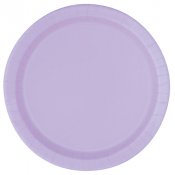 Papperstallrik Lavendel - 8st, 17cm