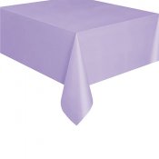 Bordsduk i plast, engngsduk, Lavendel - 137x274cm