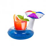 Drinkhllare, uppblsbar parasoll - 18x22cm