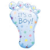 Babyfot Its A Boy, Folieballong - 58x82cmcm
