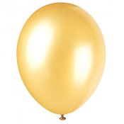 Ballonger Prlemor Guld - 8st
