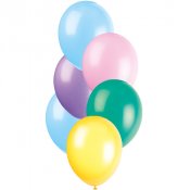 Ballonger Pastell, Blandade pastellfrger - 50st